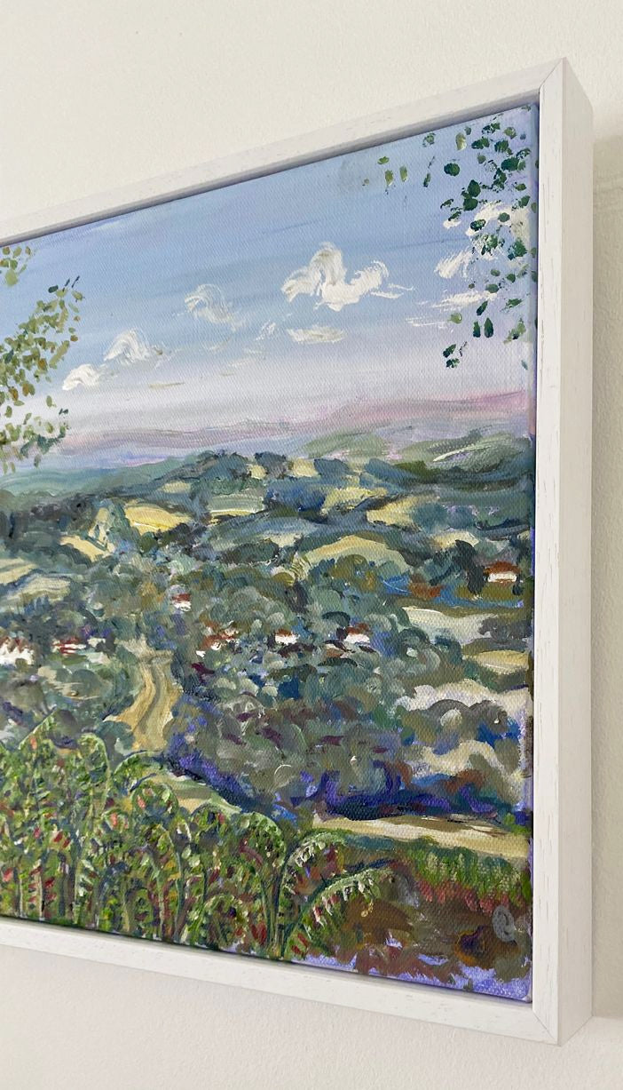 Contemporary Landscape Painting Ashdown Forest, Sussex - Rebecca Carr Artist