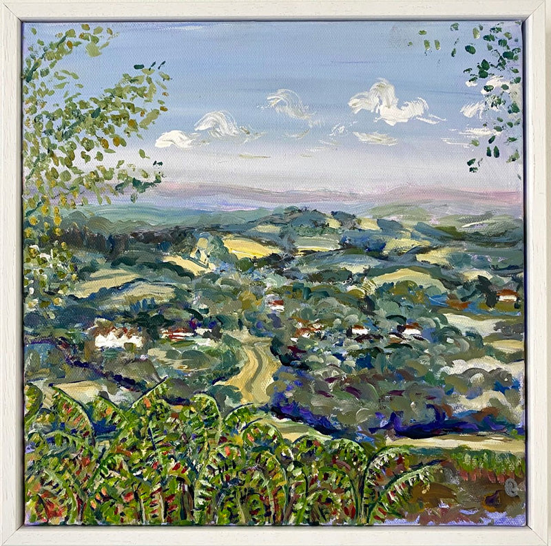 Contemporary Landscape Painting Ashdown Forest, Sussex - Rebecca Carr Artist