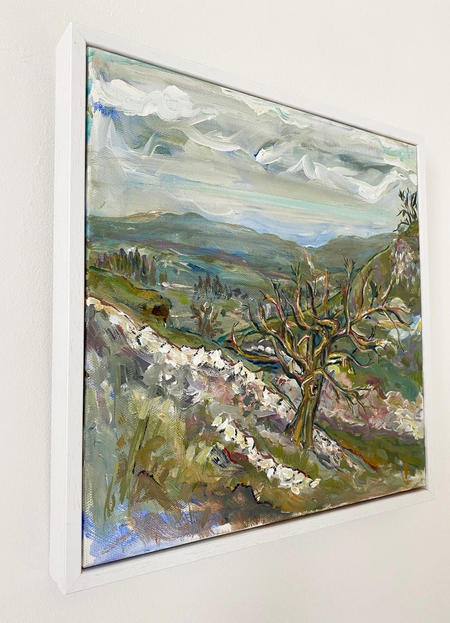 Landscape Painting Conistone Dib slopes - Rebecca Carr Artist