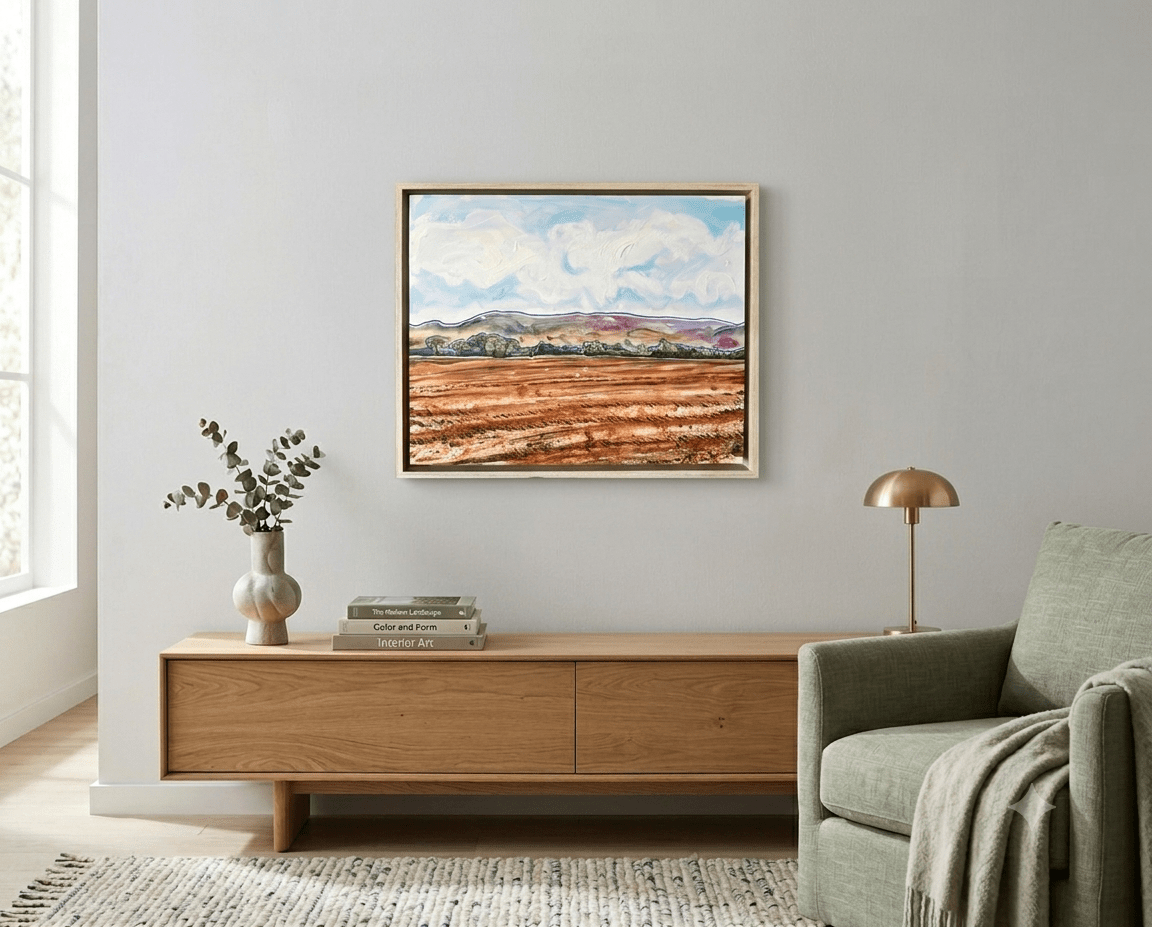 New! Waiting for spring, framed - Rebecca Carr ArtistOriginal artworkRebecca Carr ArtistNew! Waiting for spring, framed