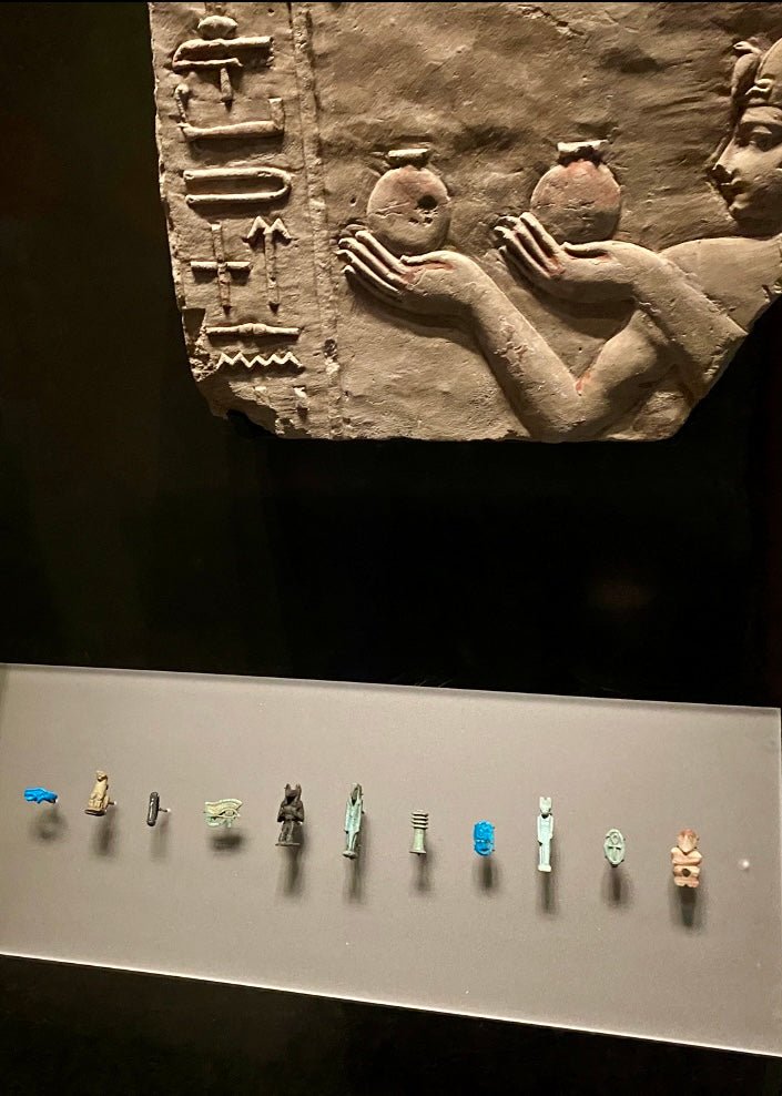 Amulets of protection Bristol Museum