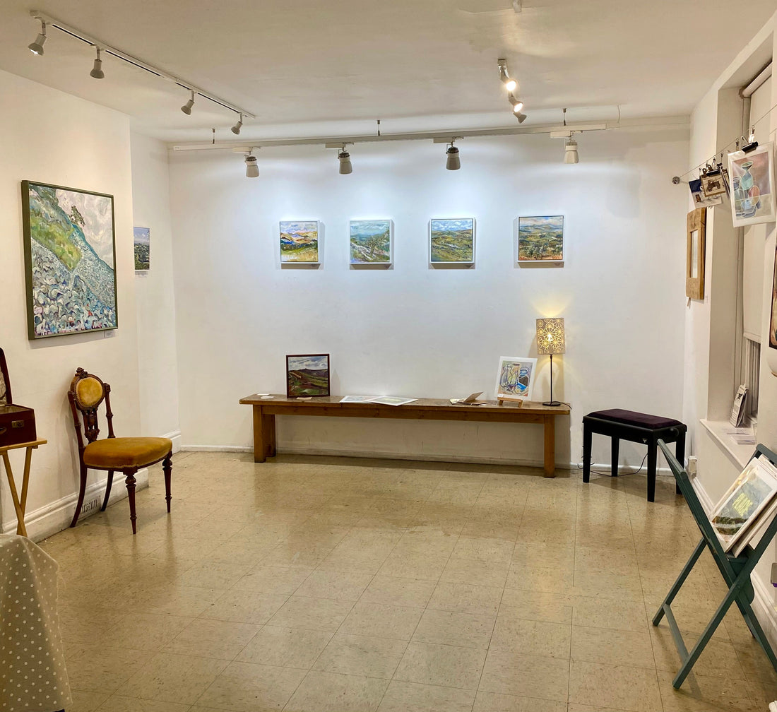 Place art exhibition paintings by Rebecca Carr Artist at Ilkley Arts