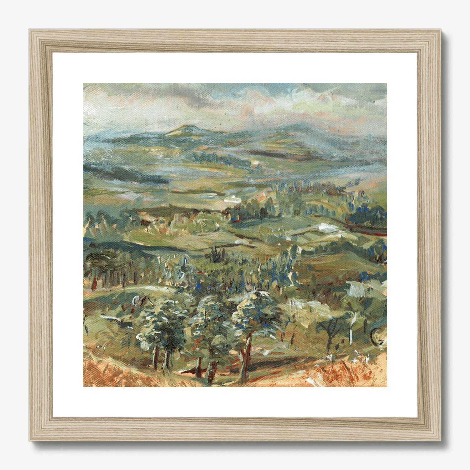 open edition framed landscape print by artist rebecca carr