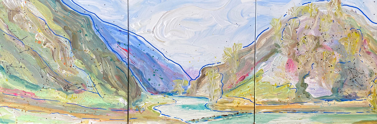 Dovedale mini Triptych