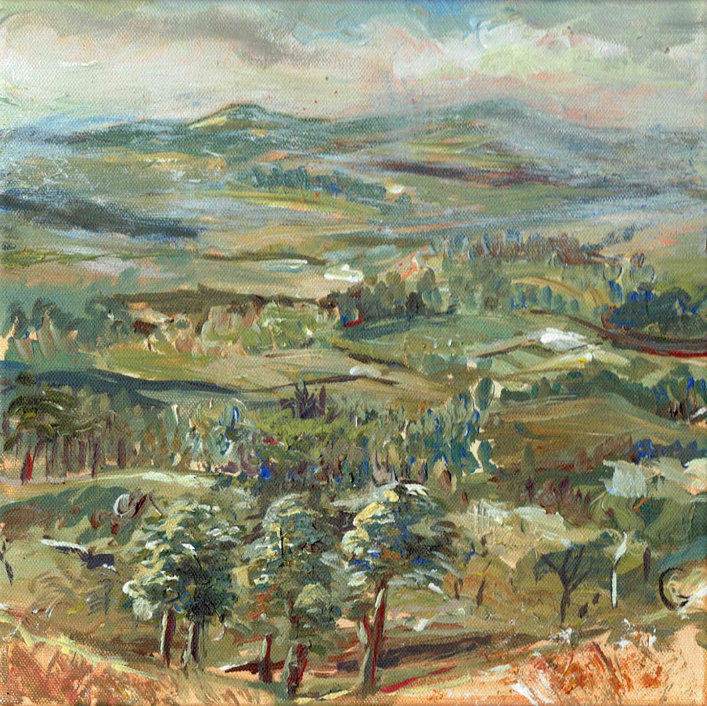 NEW View Over Sharphaw – Signed Limited Edition Print (1 of 5) | Rebecca Carr Contemporary Landscape Art (Copy)