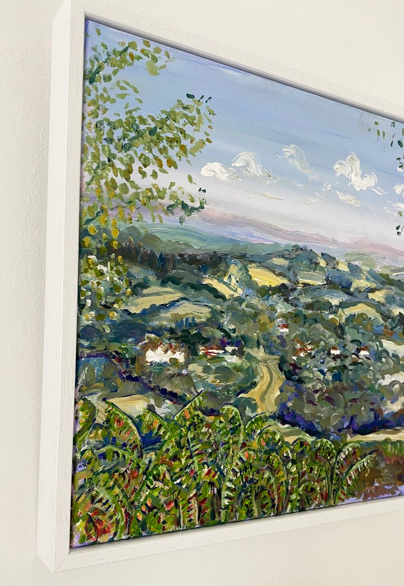 Contemporary Landscape Painting Ashdown Forest, Sussex - Rebecca Carr Artist