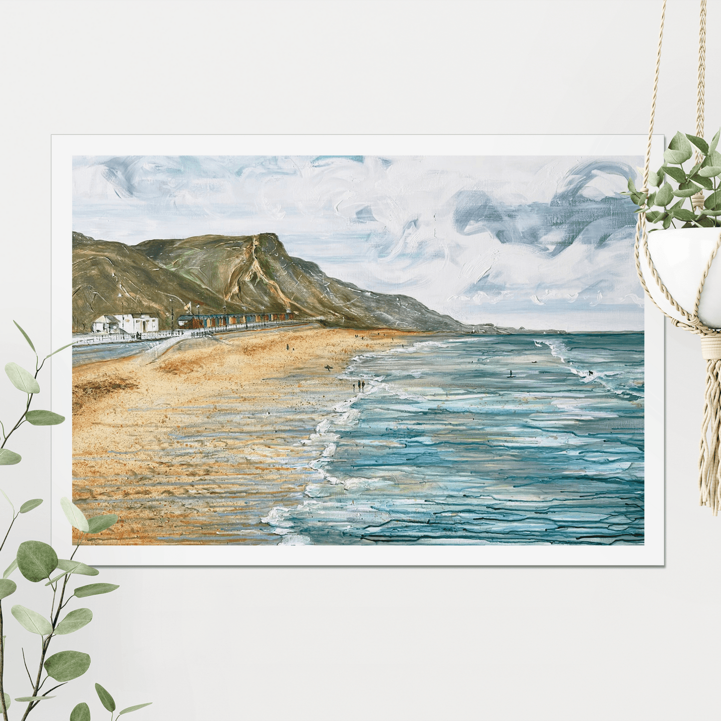 Braving the tide A2 Limited Edition print of 5 - Rebecca Carr Artistsigned printRebecca Carr ArtistBraving the tide A2 Limited Edition print of 5