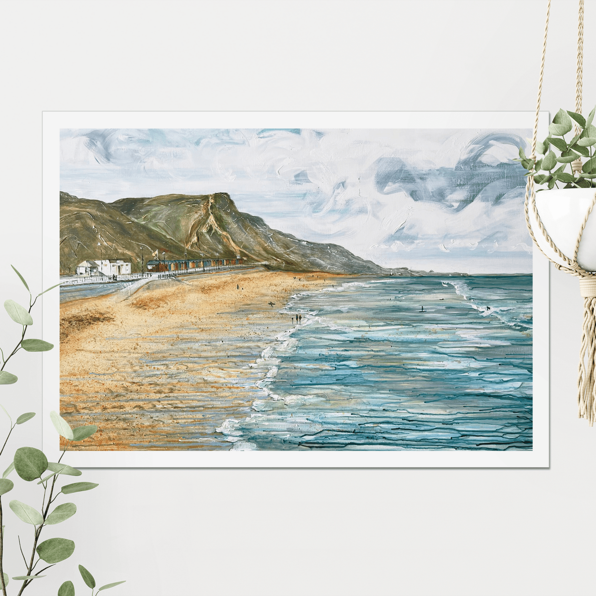 Braving the tide A2 Limited Edition print of 5 - Rebecca Carr Artistsigned printRebecca Carr ArtistBraving the tide A2 Limited Edition print of 5