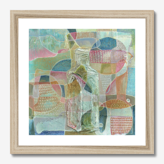 Brush and bottle print - Rebecca Carr Artist