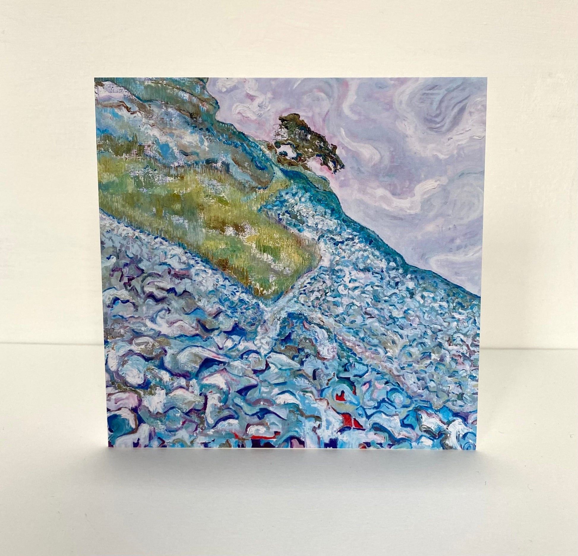 Conistone Dib, Yorkshire Dales Landscape Card - Rebecca Carr Artist