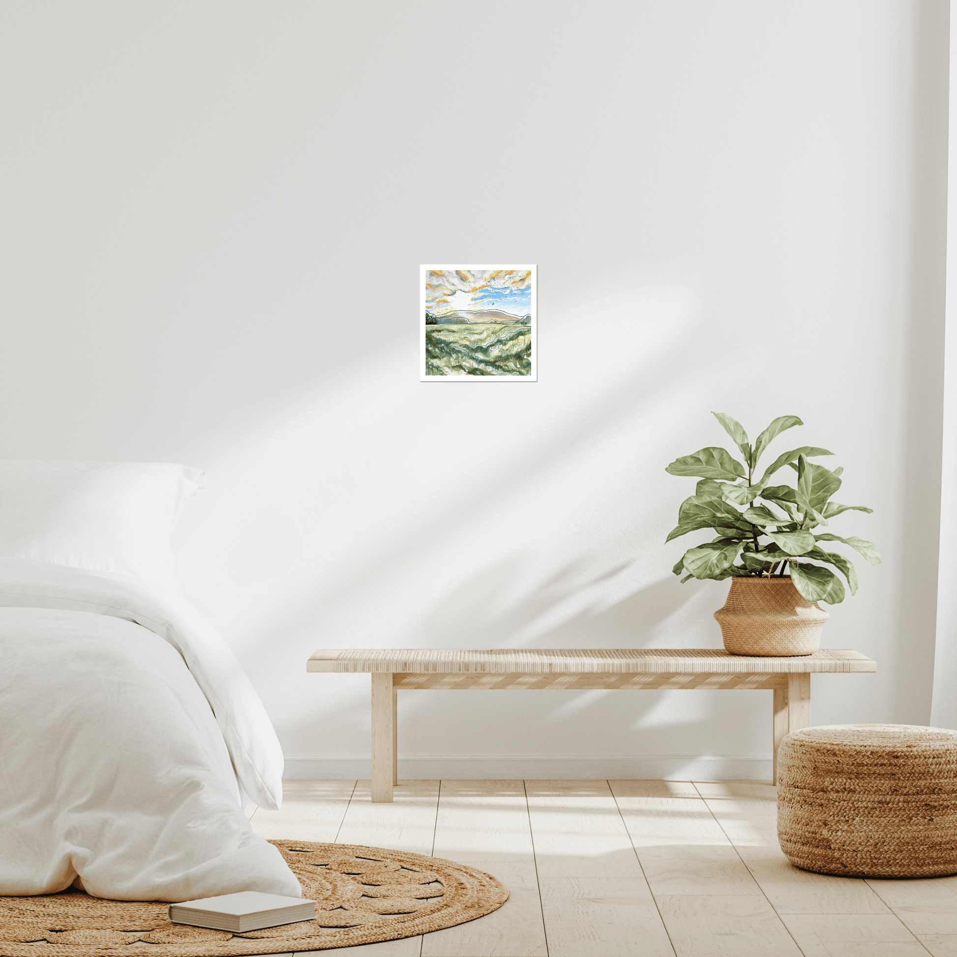 Evening Light! Signed Limited Edition Print (1 of 5) | Rebecca Carr Contemporary Landscape Art (Copy) - Rebecca Carr Artistsigned printRebecca Carr ArtistEvening Light! Signed Limited Edition Print (1 of 5) | Rebecca Carr Contemporary Landscape Art (Copy)