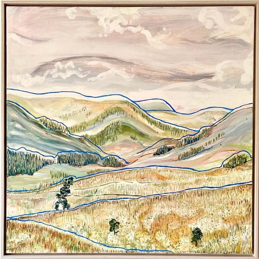 Low cloud over the view - Rebecca Carr ArtistOriginal artworkRebecca Carr ArtistLow cloud over the view