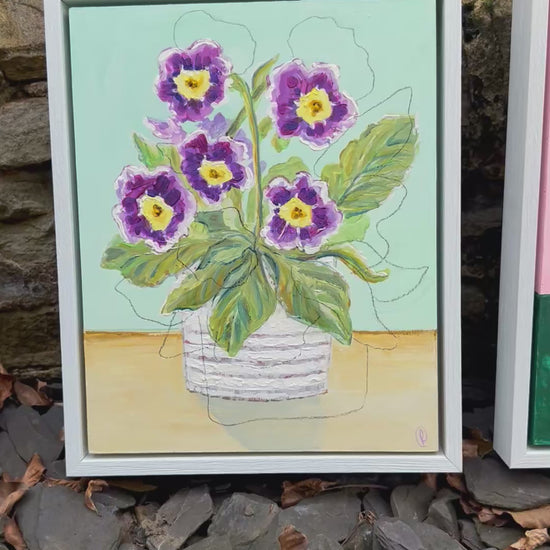 Rebecca Carr artist skipton flower paintings
