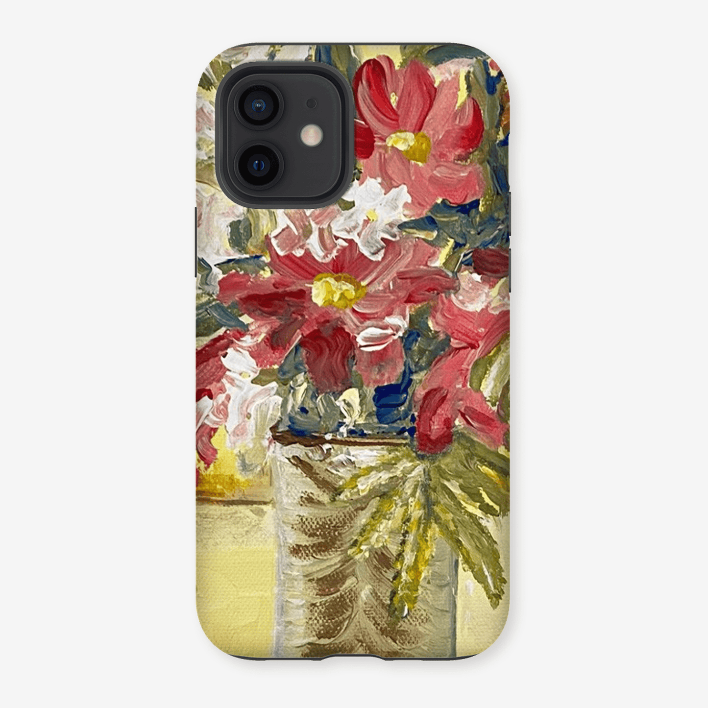 Red and yellow flower phone case - Rebecca Carr Artist