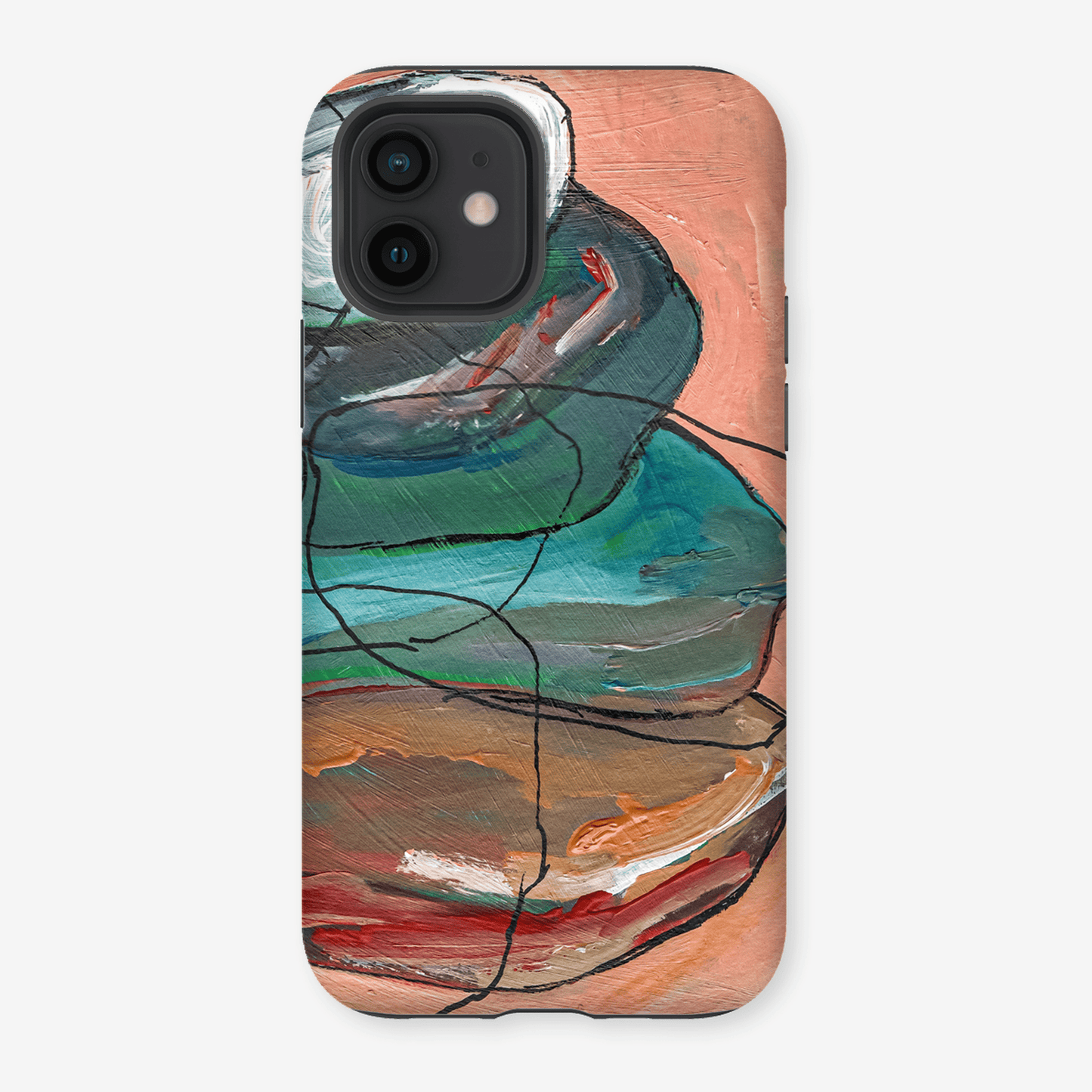 Rock stack phone case - Rebecca Carr Artist