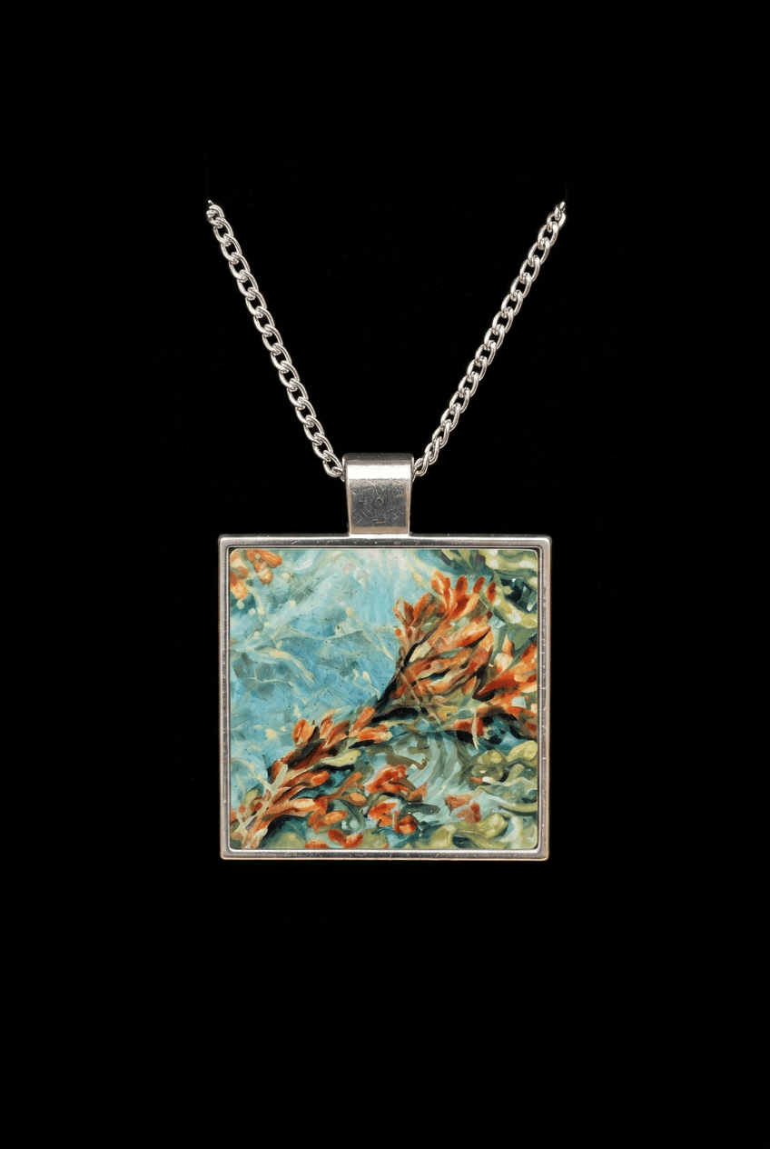 Seaweed pendant necklace - Rebecca Carr ArtistRebecca Carr ArtistSeaweed pendant necklace
