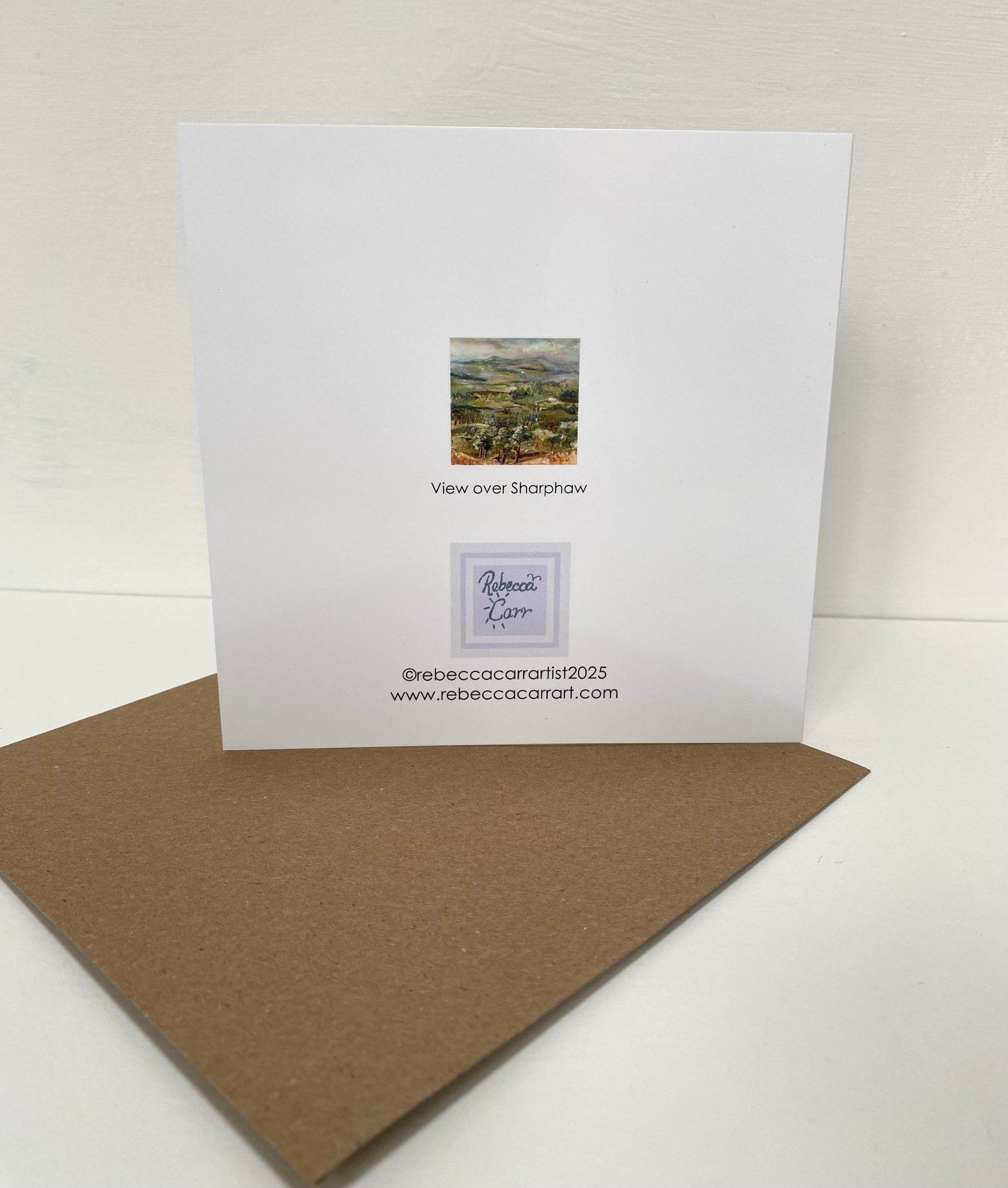Sharphaw Landscape Card - Rebecca Carr Artist