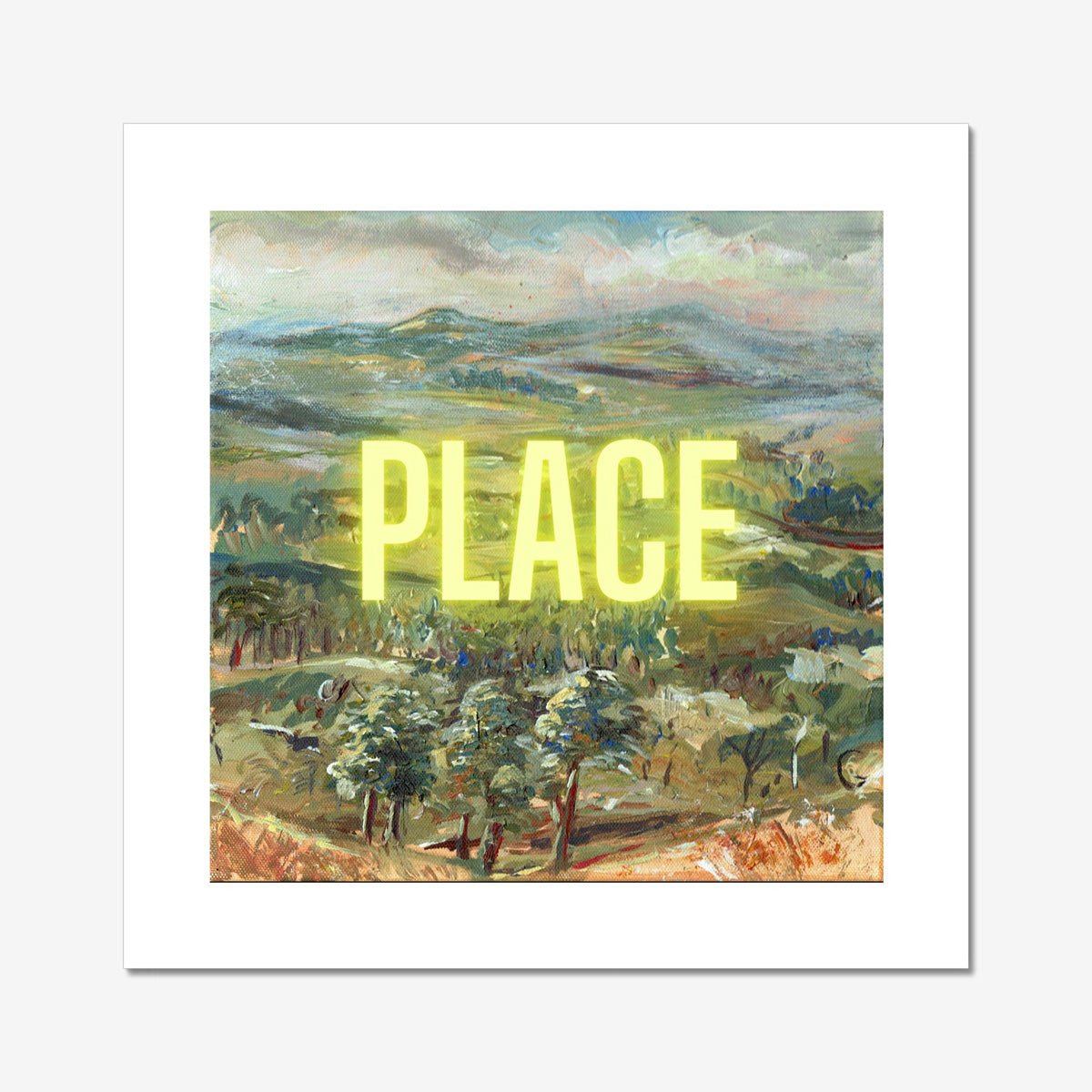 Signed Limited edition of 5 print PLACE - Rebecca Carr Artist
