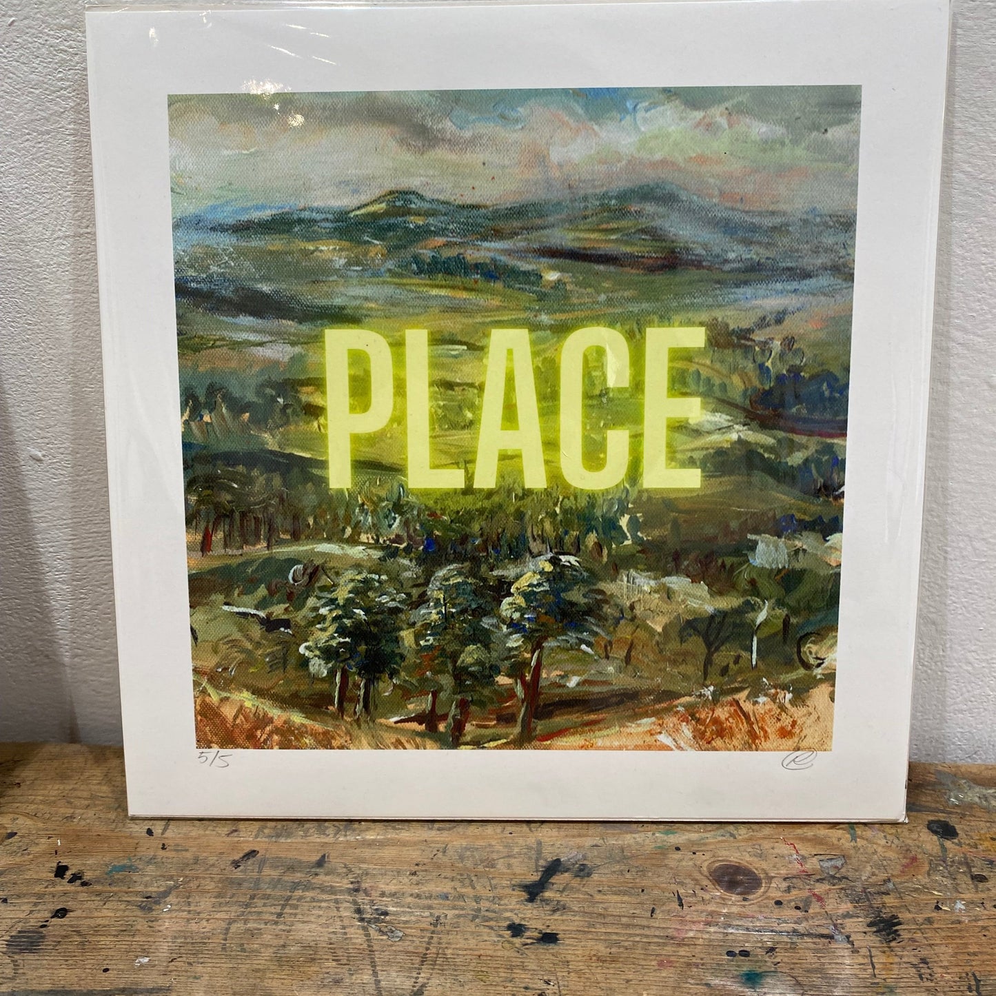 Rebecca Carr place exhibition limited edition print
