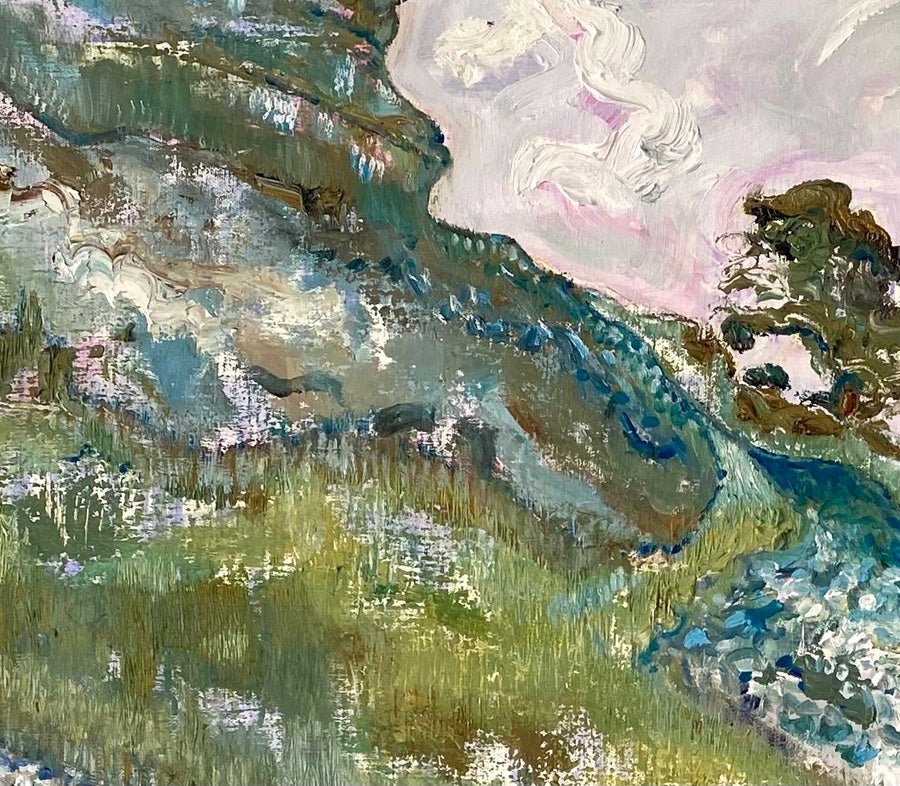 Landscape View from tranquil Conistone Dib - Rebecca Carr Artist