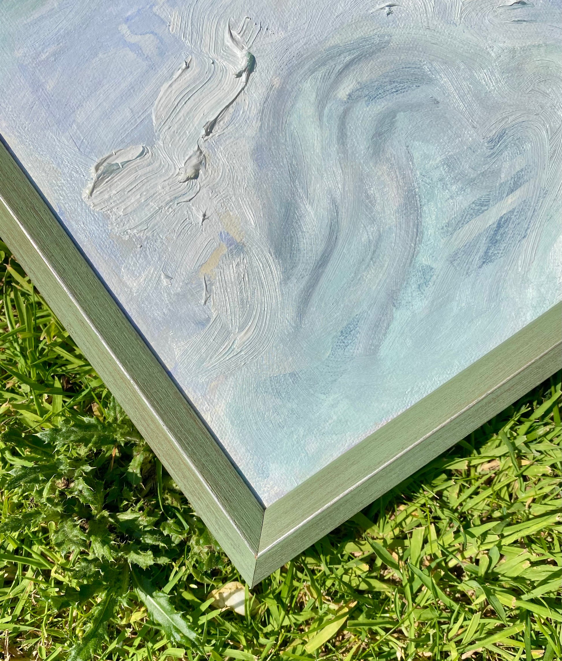 Tranquil corridor limestone landscape at Conistone Dib (framed) - Rebecca Carr ArtistOriginal artworkRebecca Carr ArtistTranquil corridor limestone landscape at Conistone Dib (framed)