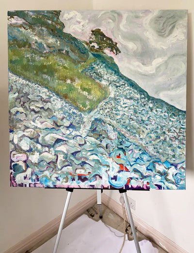 Landscape View from tranquil Conistone Dib - Rebecca Carr Artist