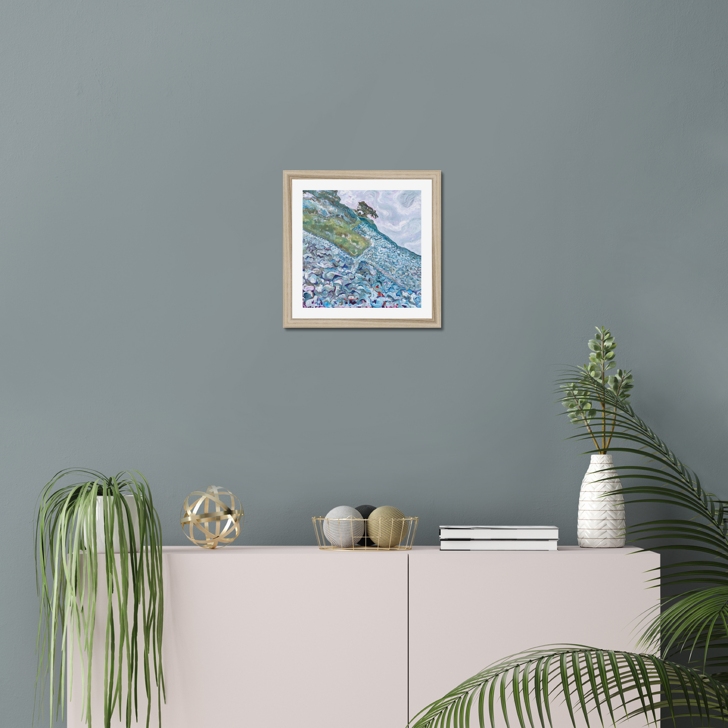 Tranquil Conistone Dib print - Rebecca Carr Artist