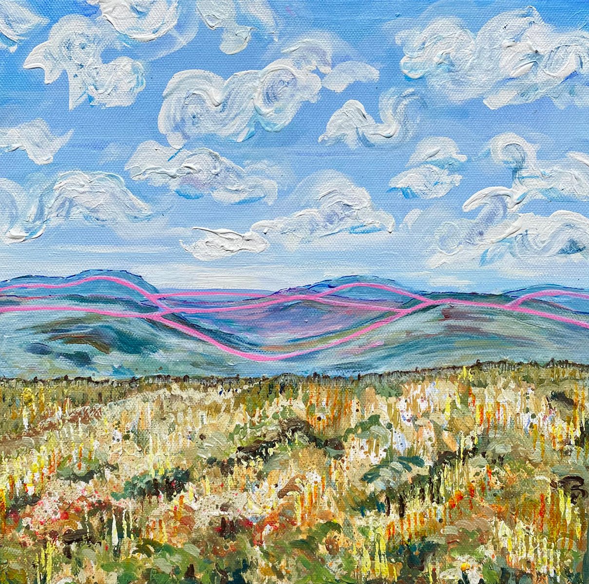 View from Lovely seat - Rebecca Carr ArtistOriginal artworkRebecca Carr ArtistView from Lovely seat