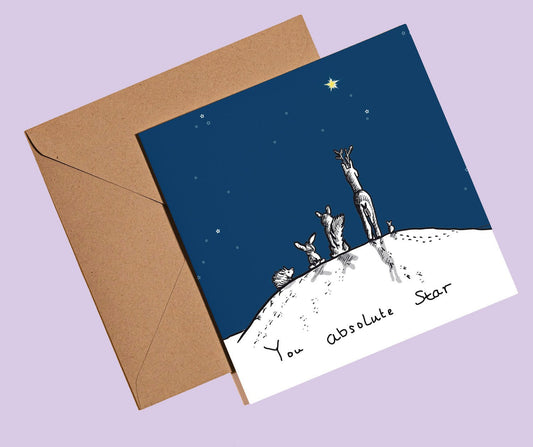 You are an absolute star - Rebecca Carr Artist